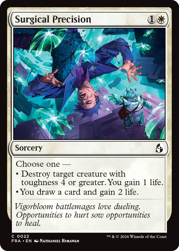 Surgical Precision [Reality Fracture] | Card Citadel