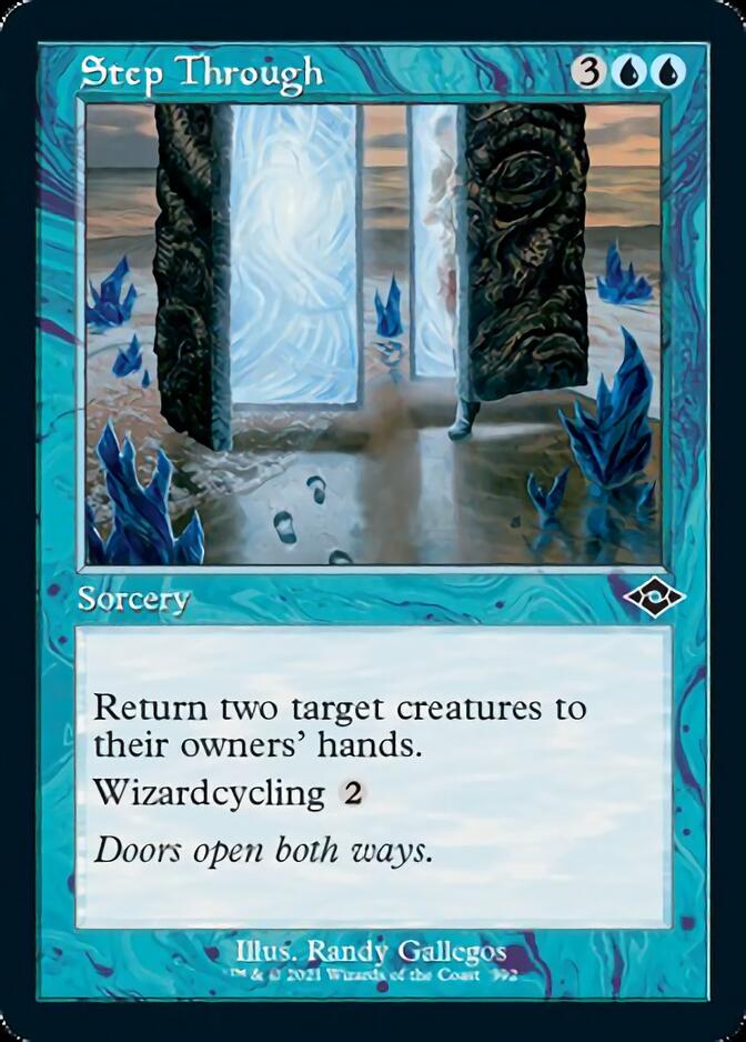 Step Through (Retro Foil Etched) [Modern Horizons 2] | Card Citadel