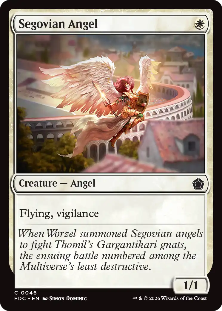 Segovian Angel [Foundations Commander] | Card Citadel