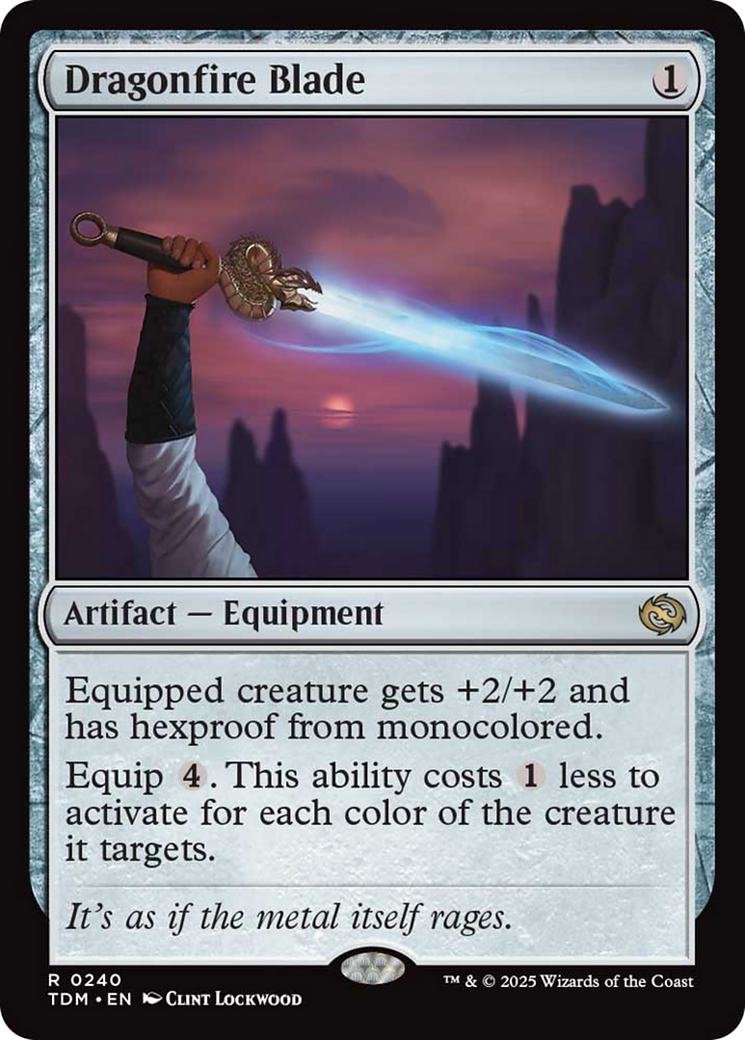 Dragonfire Blade [Tarkir: Dragonstorm] | Card Citadel