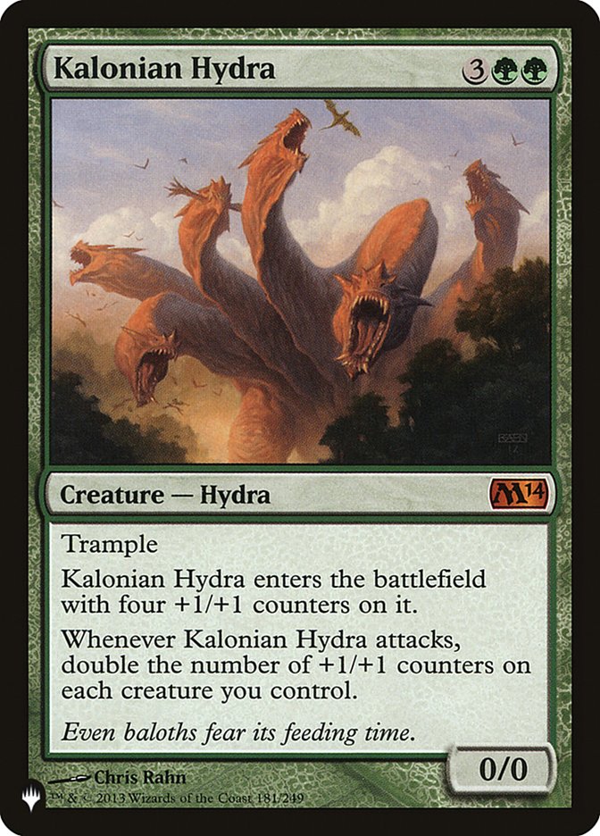 Kalonian Hydra [The List] | Card Citadel