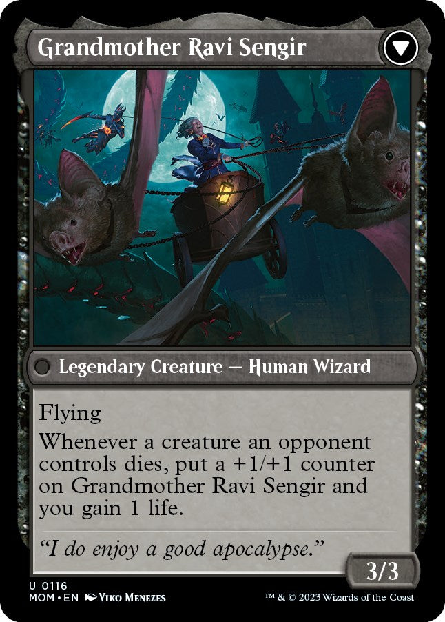 Invasion of Ulgrotha // Grandmother Ravi Sengir [March of the Machine] | Card Citadel