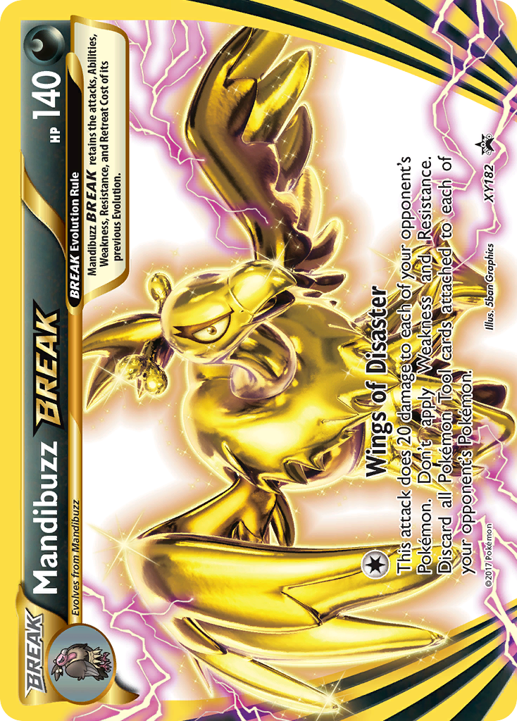 Mandibuzz BREAK (XY182) [XY: Black Star Promos] | Card Citadel