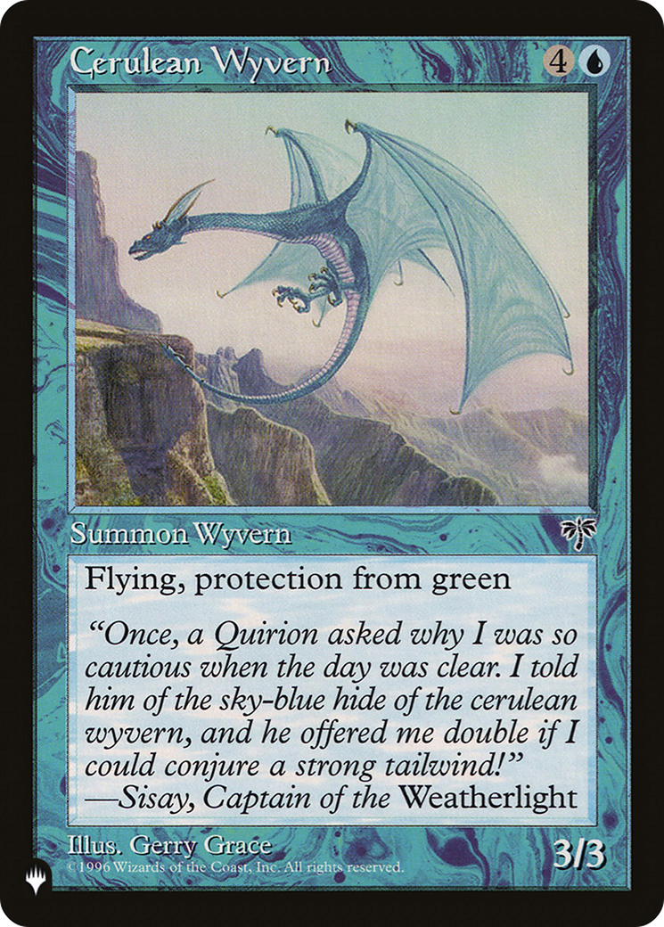 Cerulean Wyvern [The List Reprints] | Card Citadel