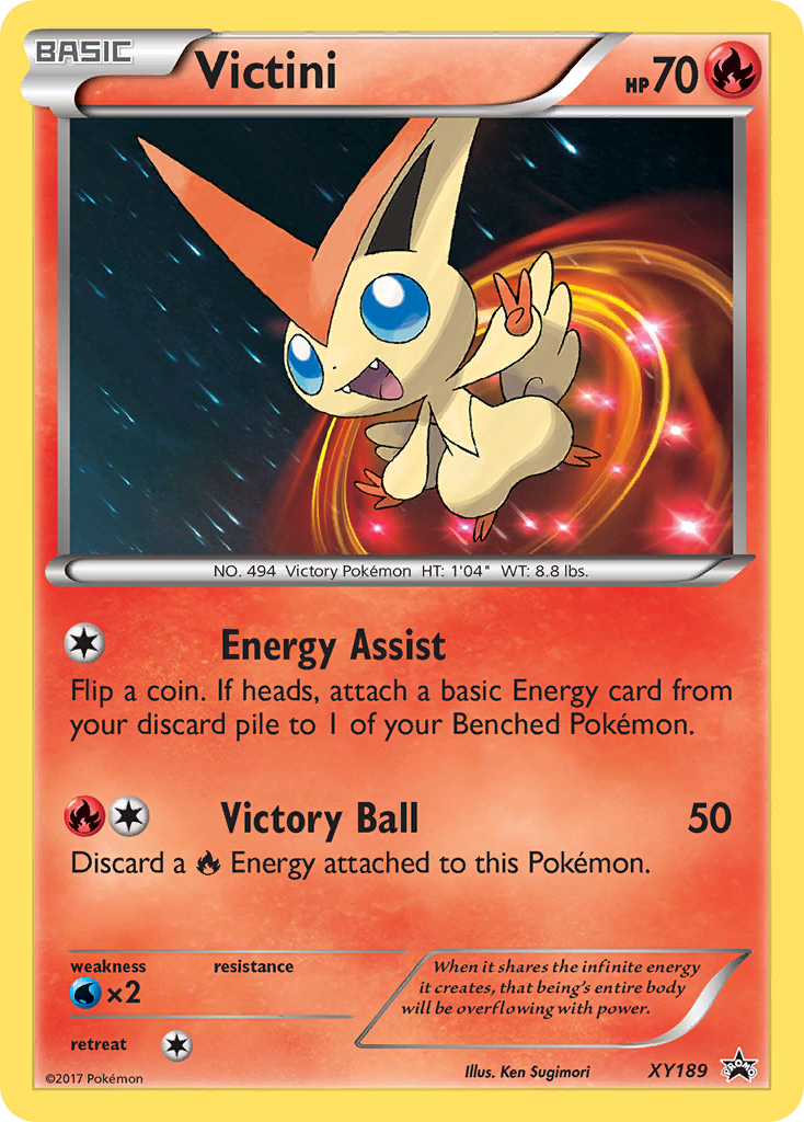 Victini (XY189) [XY: Black Star Promos] | Card Citadel