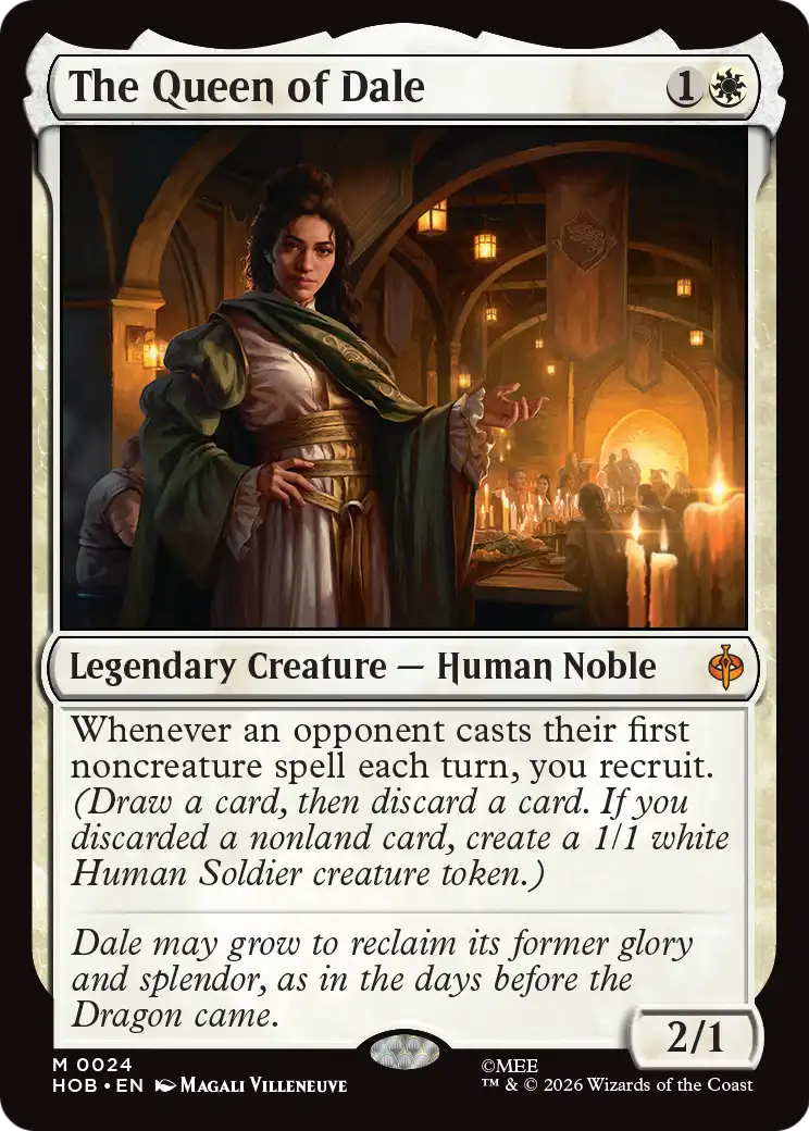 The Queen of Dale [The Hobbit] | Card Citadel