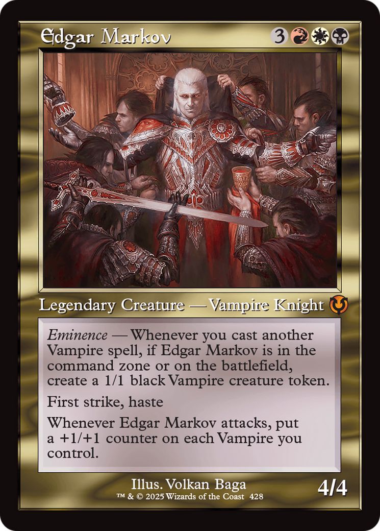 Edgar Markov (Retro Frame) [Innistrad Remastered] | Card Citadel