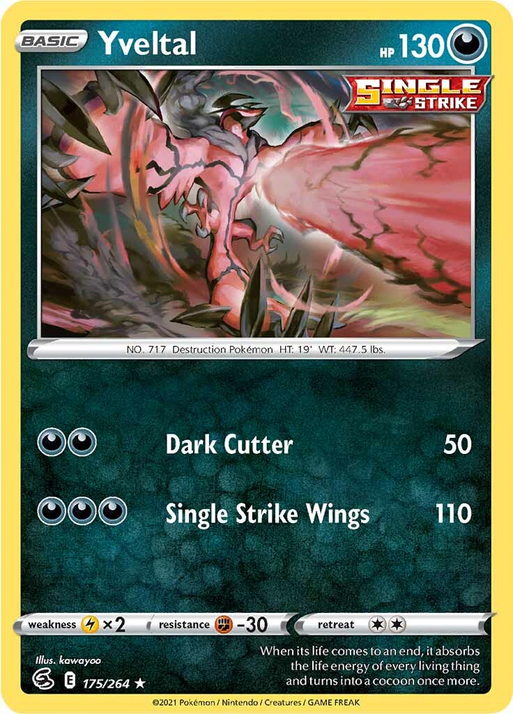 Yveltal (175/264) [Sword & Shield: Fusion Strike] | Card Citadel