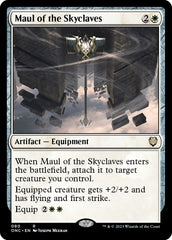 Maul of the Skyclaves [Phyrexia: All Will Be One Commander] | Card Citadel