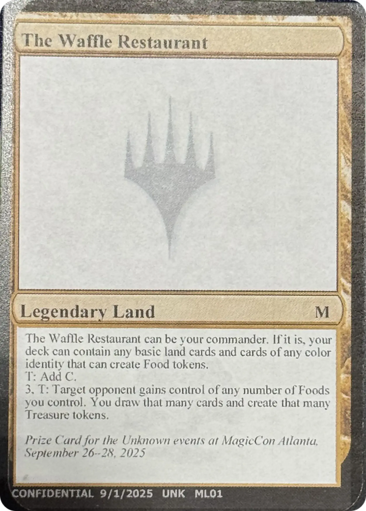 The Waffle Restaurant [Unknown Event] | Card Citadel