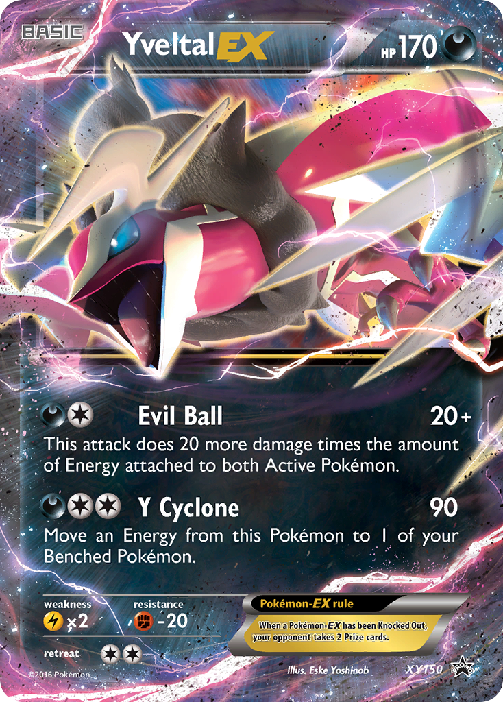 Yveltal EX (XY150) [XY: Black Star Promos] | Card Citadel