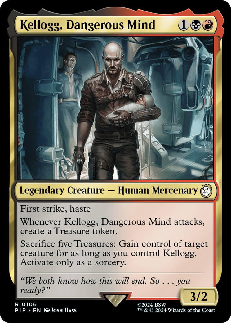 Kellogg, Dangerous Mind [Fallout] | Card Citadel