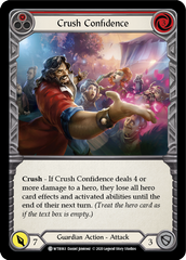 Crush Confidence (Red) [U-WTR063] (Welcome to Rathe Unlimited)  Unlimited Normal | Card Citadel