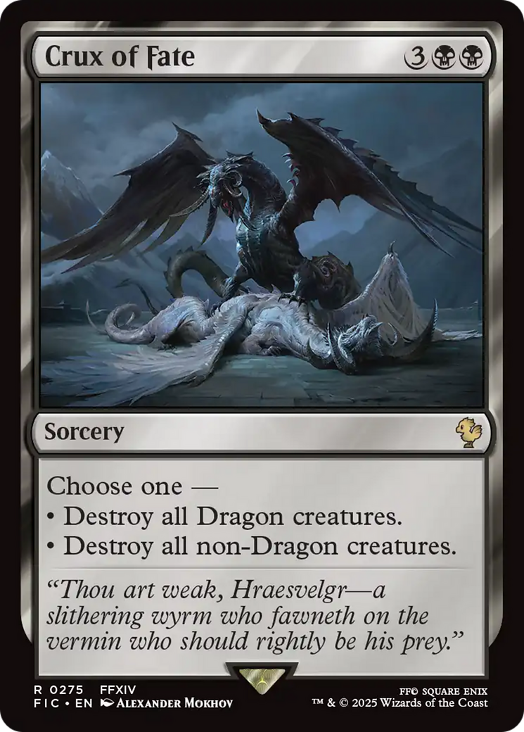 Crux of Fate [FINAL FANTASY Commander] | Card Citadel