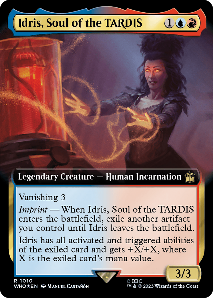 Idris, Soulu of the TARDIS (Extended Art) (Surge Foil) [Doctor Who] | Card Citadel