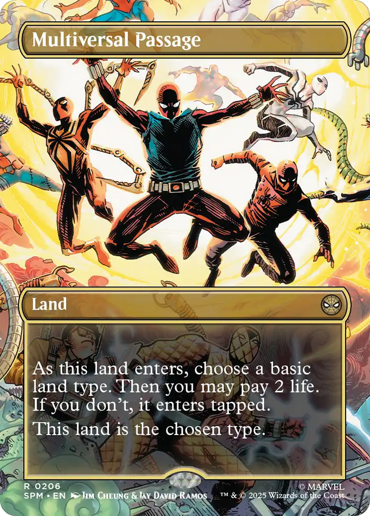 Multiversal Passage (Borderless) [Marvel's Spider-Man] | Card Citadel