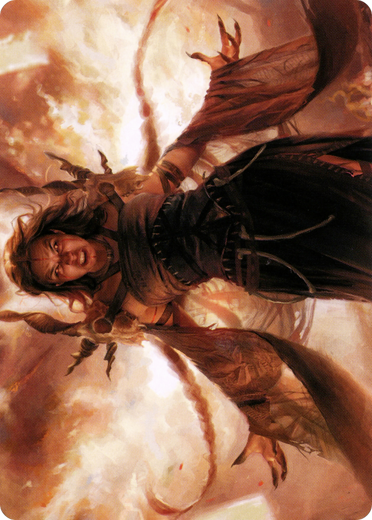 Dragon's Rage Channeler Art Card [Modern Horizons 2 Art Series] | Card Citadel