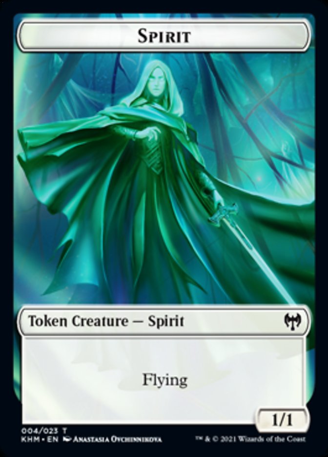Spirit Token [Kaldheim Tokens] | Card Citadel
