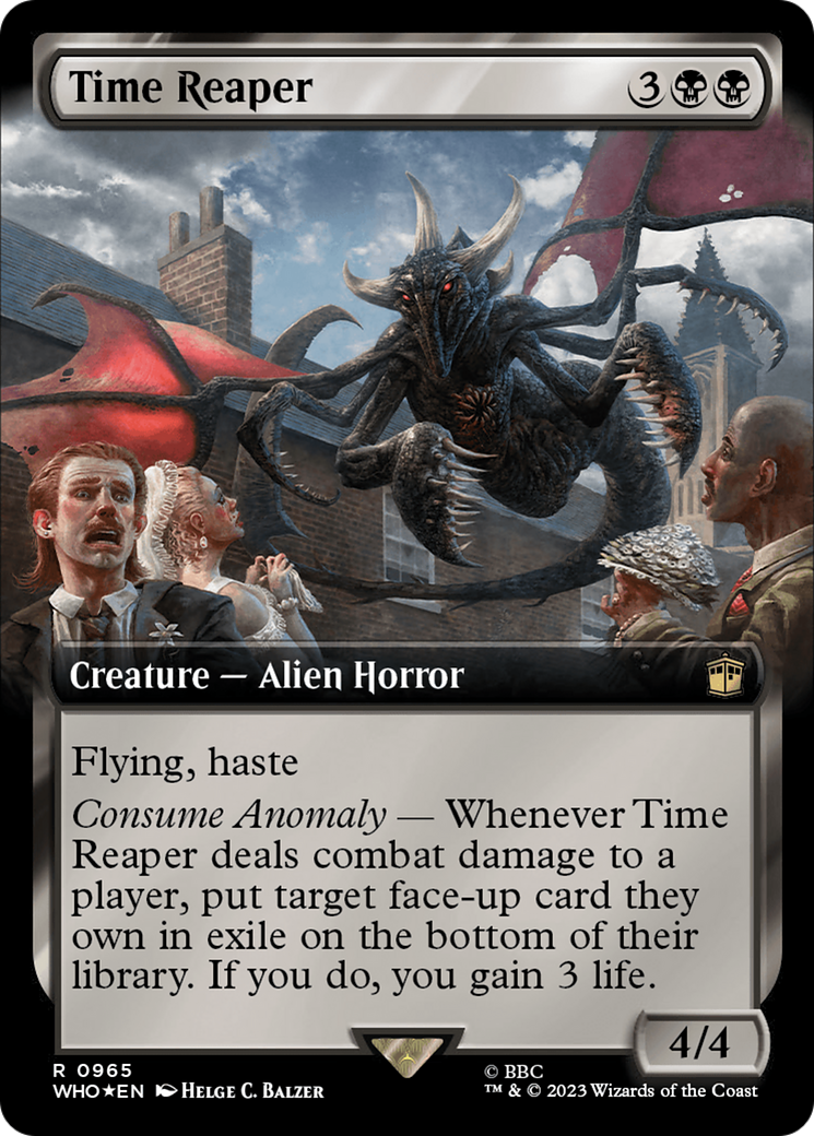 Time Reaper (Extended Art) (Surge Foil) [Doctor Who] | Card Citadel