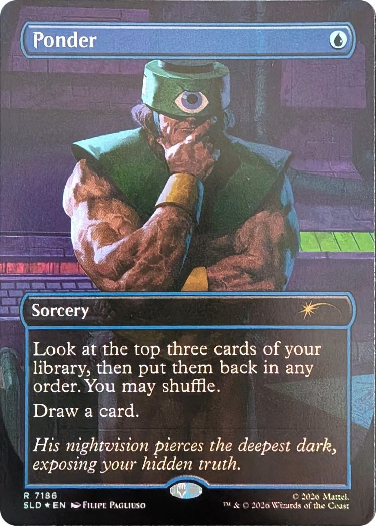 Ponder (7186) [Secret Lair Drop Series] | Card Citadel