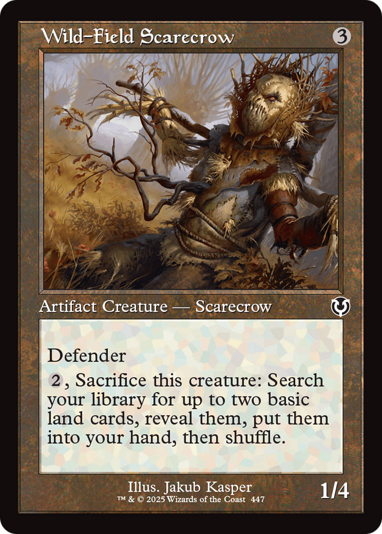 Wild-Field Scarecrow (Retro Frame) [Innistrad Remastered] | Card Citadel