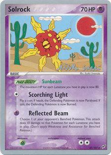 Solrock (47/107) (Suns & Moons - Miska Saari) [World Championships 2006] | Card Citadel