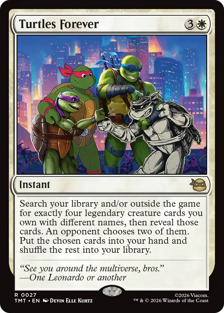 Turtles Forever [Teenage Mutant Ninja Turtles] | Card Citadel