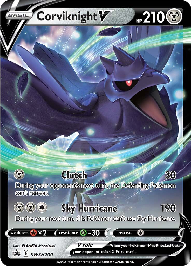 Corviknight V (SWSH200) [Sword & Shield: Black Star Promos] | Card Citadel