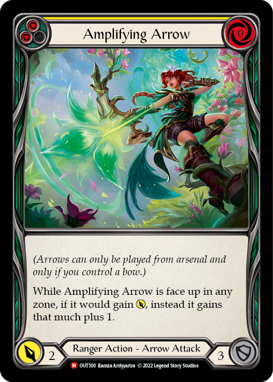 Amplifying Arrow [OUT100] (Outsiders) | Card Citadel