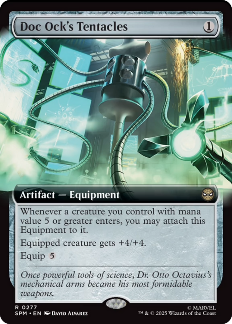 Doc Ock's Tentacles (Extended Art) [Marvel's Spider-Man] | Card Citadel