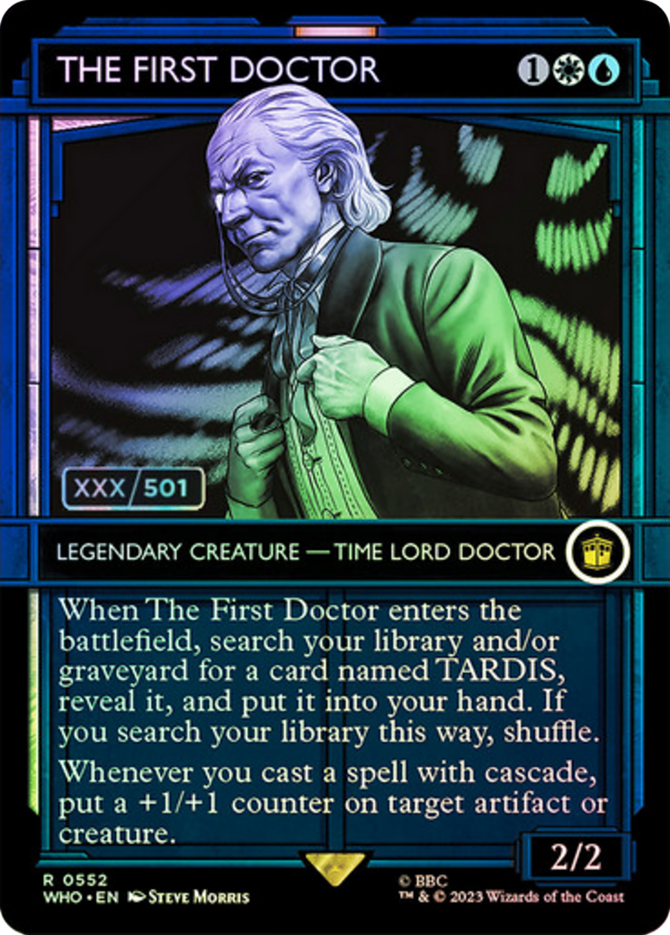 The First Doctor (Serial Numbered) [Doctor Who] | Card Citadel