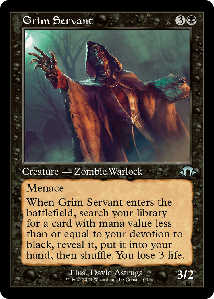 Grim Servant (Retro) [Modern Horizons 3] | Card Citadel