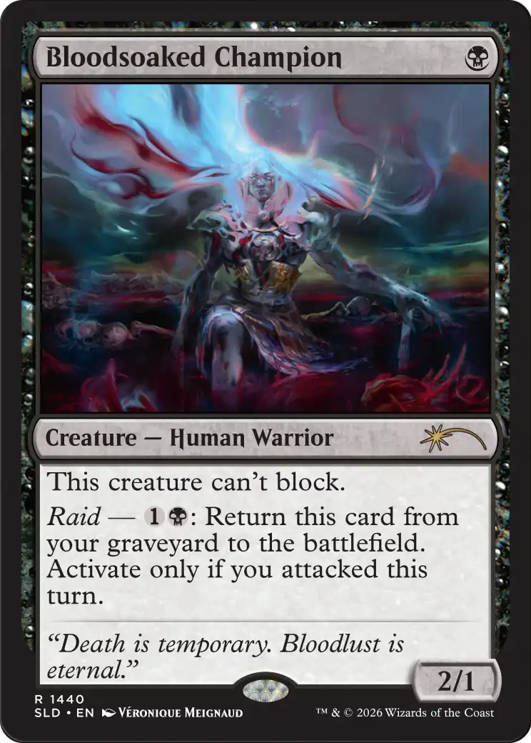 Bloodsoaked Champion [Secret Lair Drop Series] | Card Citadel