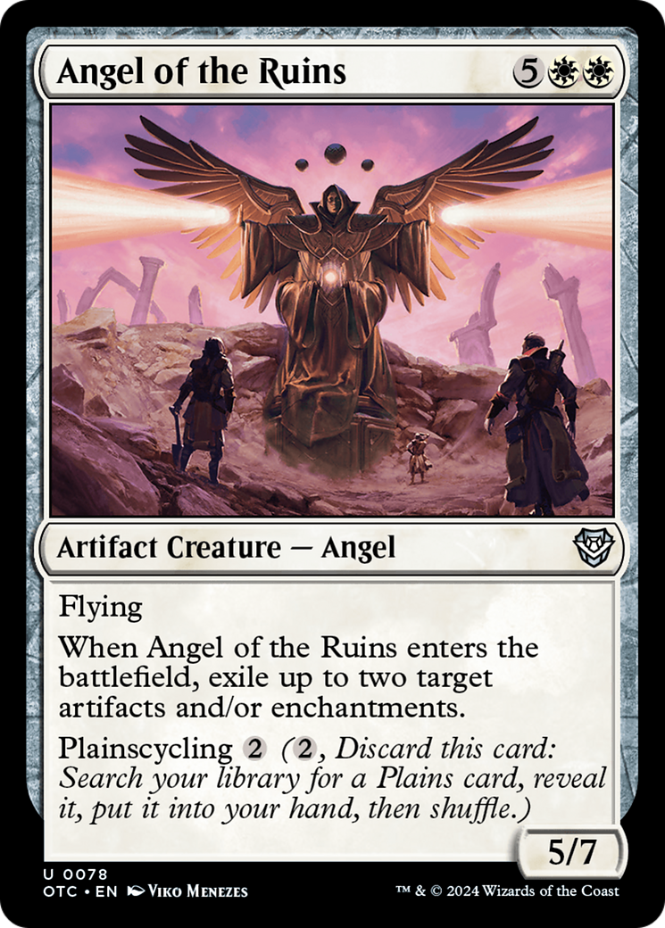 Angel of the Ruins [Outlaws of Thunder Junction Commander] | Card Citadel