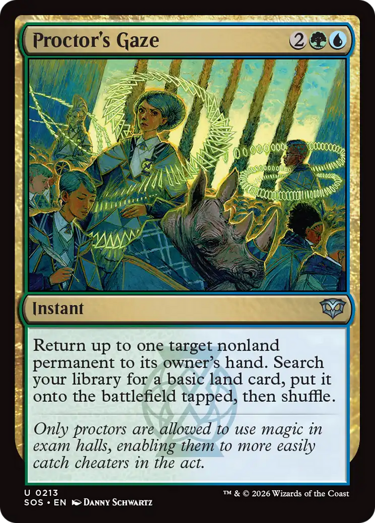Proctor's Gaze [Secrets of Strixhaven] | Card Citadel