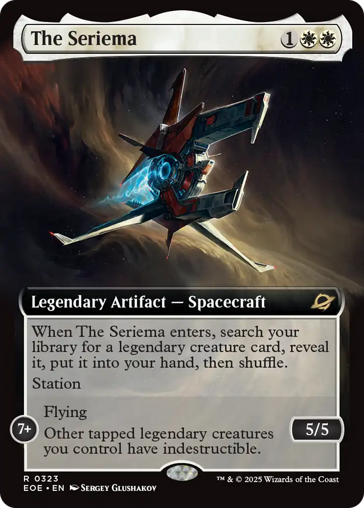 The Seriema (Extended Art) [Edge of Eternities] | Card Citadel