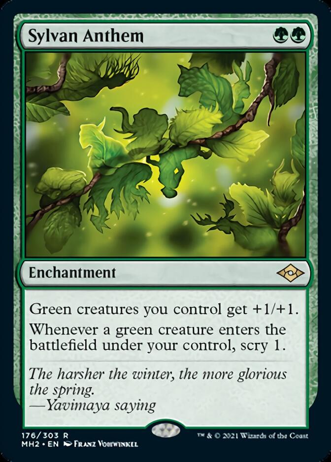 Sylvan Anthem [Modern Horizons 2] | Card Citadel