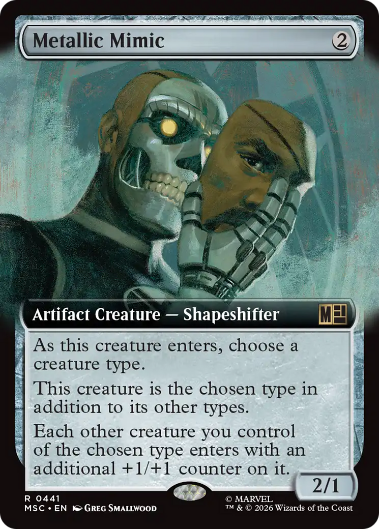 Metallic Mimic (Extended Art) [Marvel Super Heroes Commander] | Card Citadel