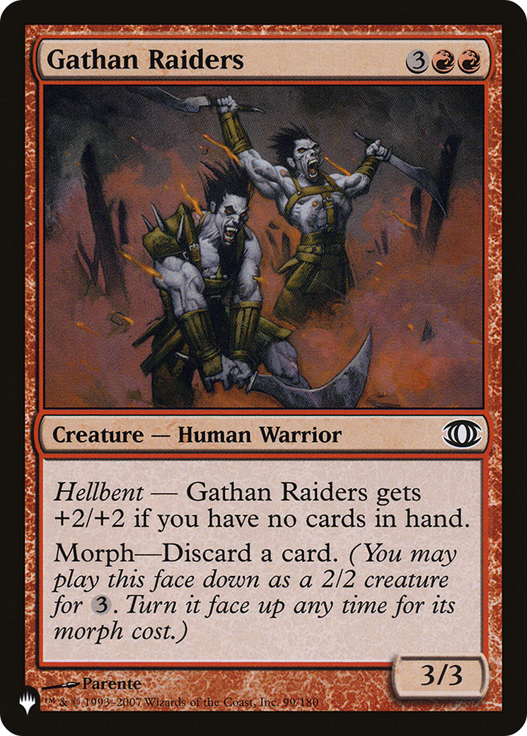 Gathan Raiders [The List Reprints] | Card Citadel