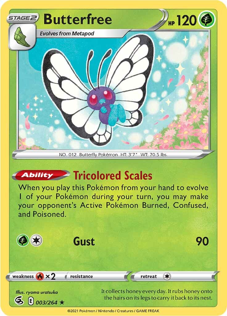 Butterfree (003/264) [Sword & Shield: Fusion Strike] | Card Citadel