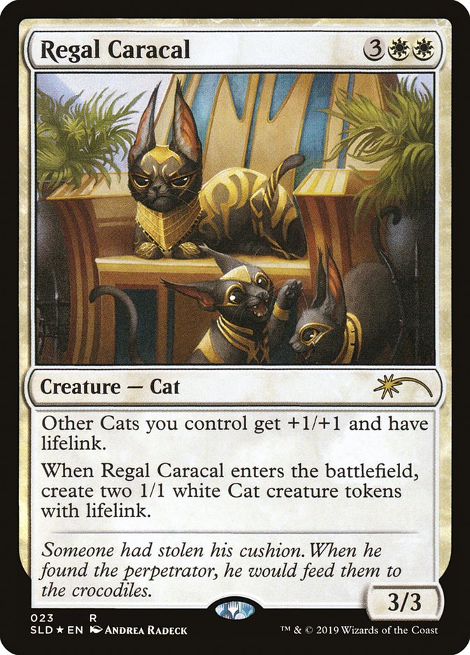 Regal Caracal [Secret Lair Drop Series] | Card Citadel