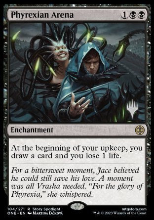 Phyrexian Arena (Promo Pack) [Phyrexia: All Will Be One Promos] | Card Citadel