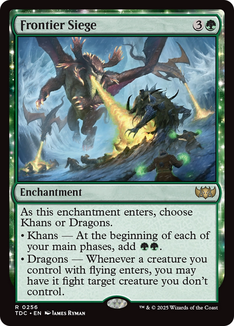 Frontier Siege [Tarkir: Dragonstorm Commander] | Card Citadel