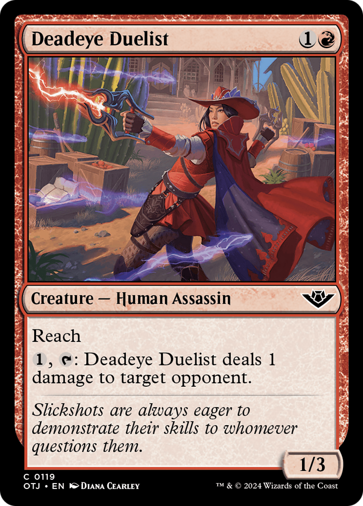 Deadeye Duelist [Outlaws of Thunder Junction] | Card Citadel