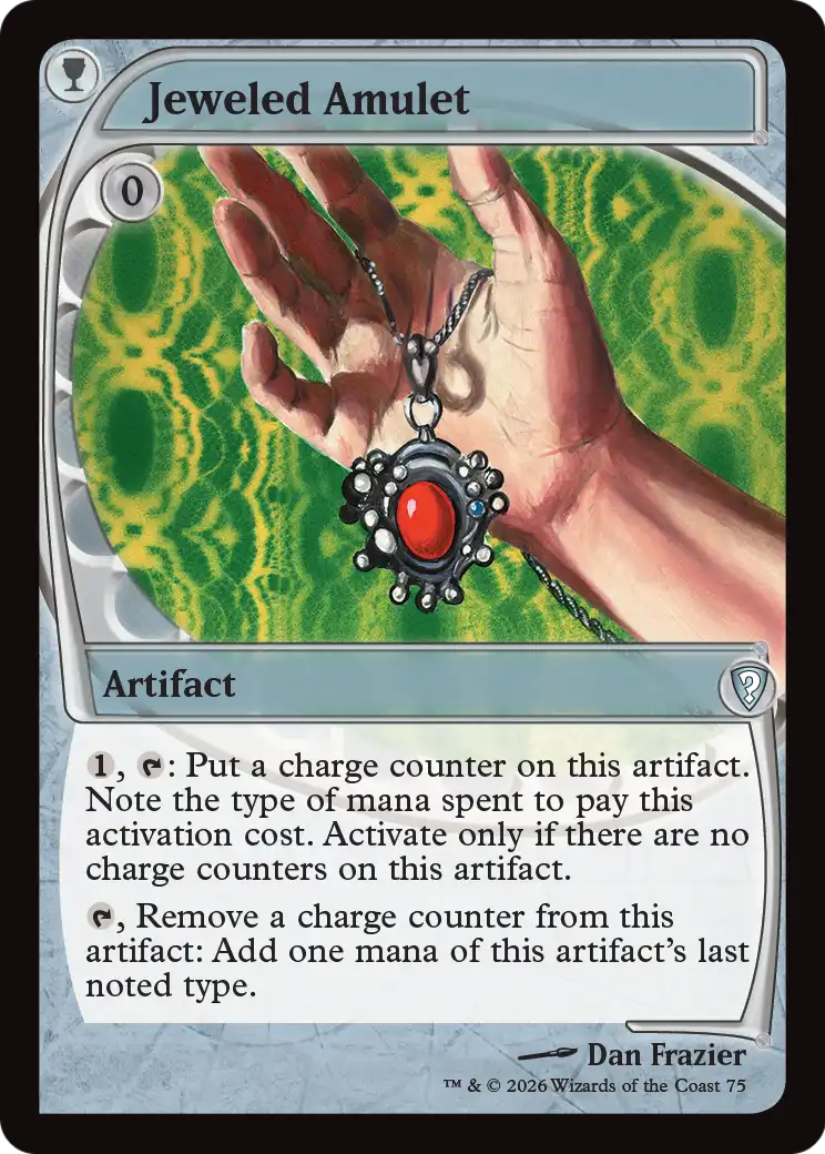 Jeweled Amulet (Future Sight) [Mystery Booster: Commander Edition] | Card Citadel