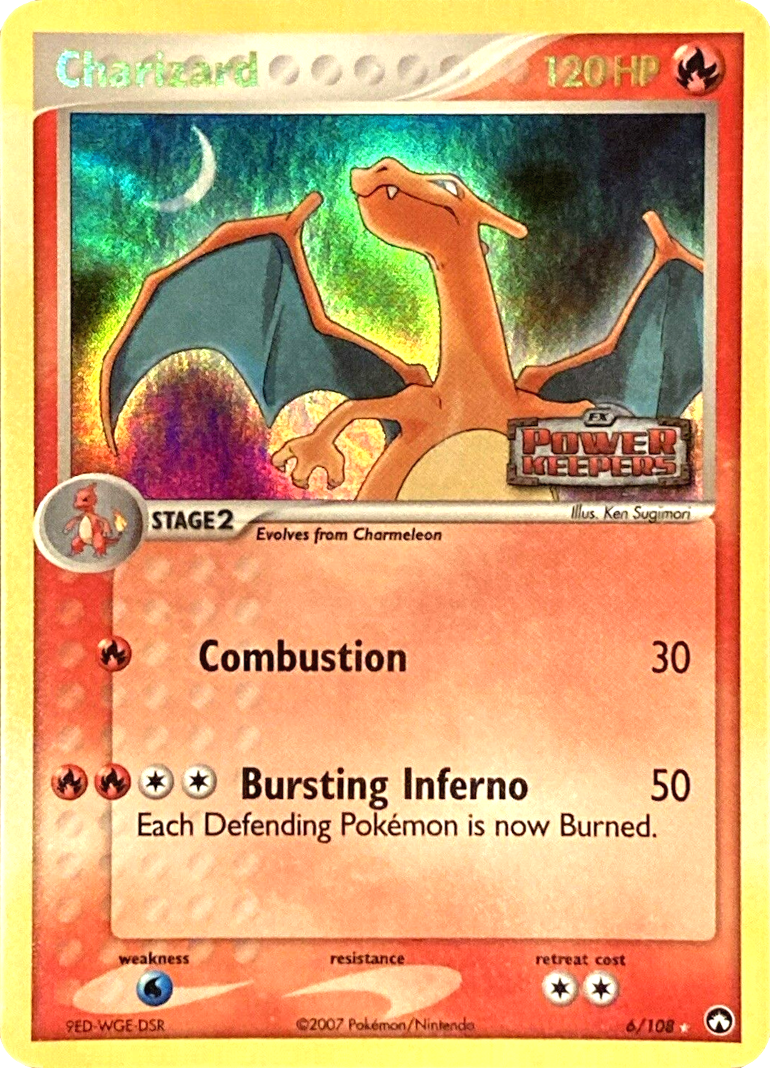 Charizard (6/108) (Stamped) [EX: Power Keepers] | Card Citadel