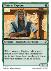 Veteran Explorer (White Border) [Mystery Booster 2] | Card Citadel