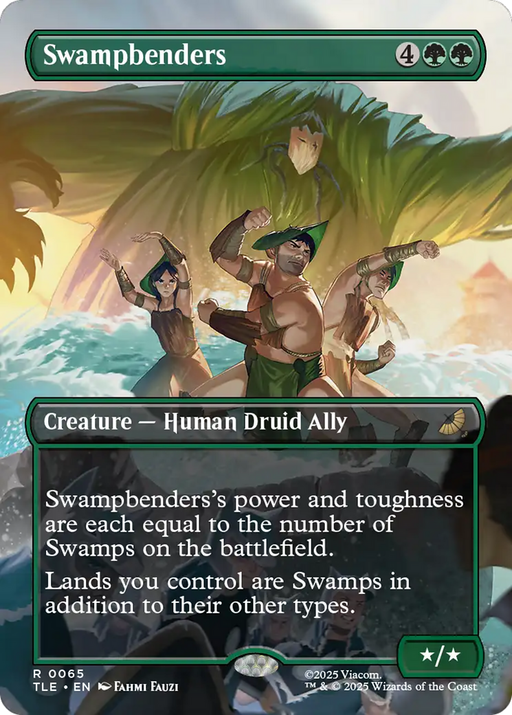 Swampbenders (Borderless) [Avatar: The Last Airbender: Eternal-Legal] | Card Citadel