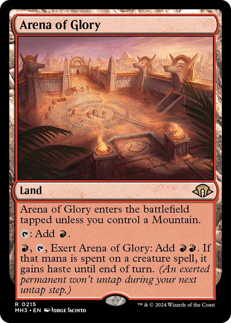 Arena of Glory [Modern Horizons 3] | Card Citadel