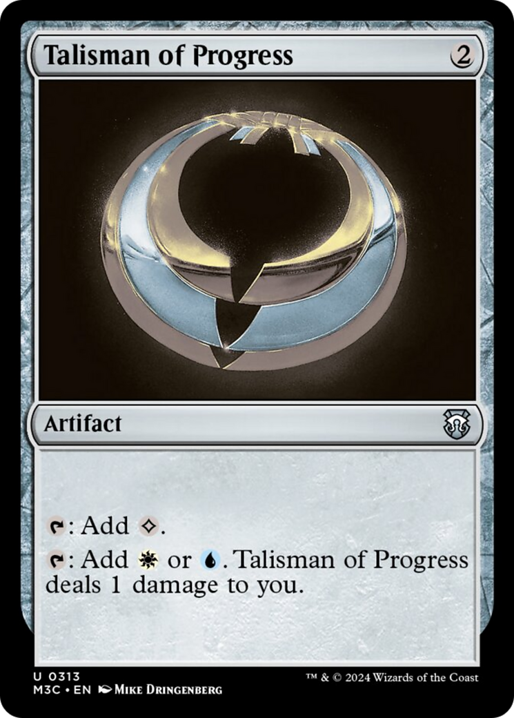 Talisman of Progress [Modern Horizons 3 Commander] | Card Citadel